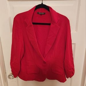 Alex & Olivia Red Blazer